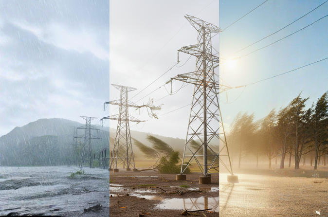 Les impacts du dérèglement climatique sur les réseaux électriques